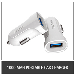 1000 mAh Portable Car Charger